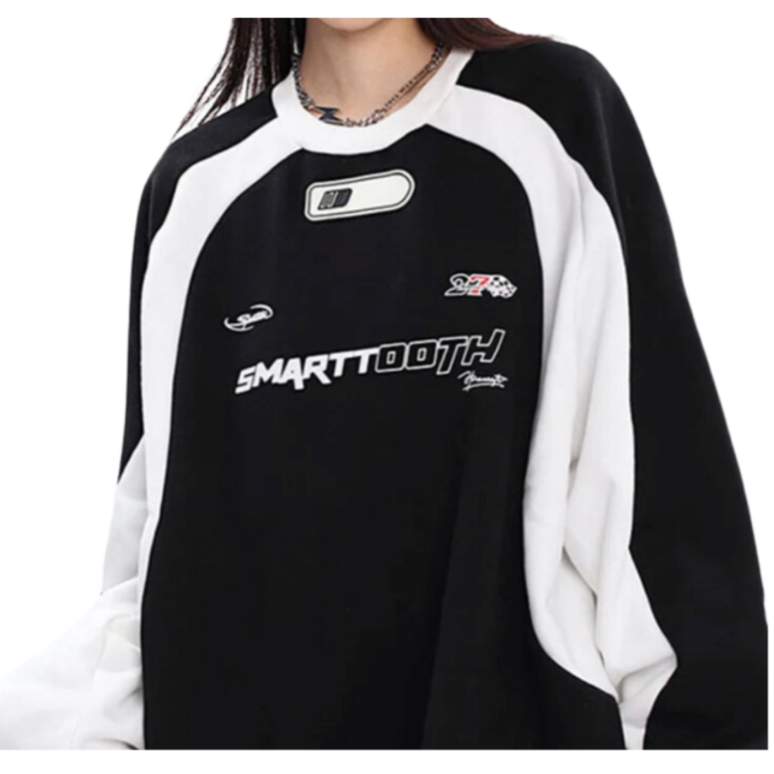 Y2K Smart Sweatshirt Loose