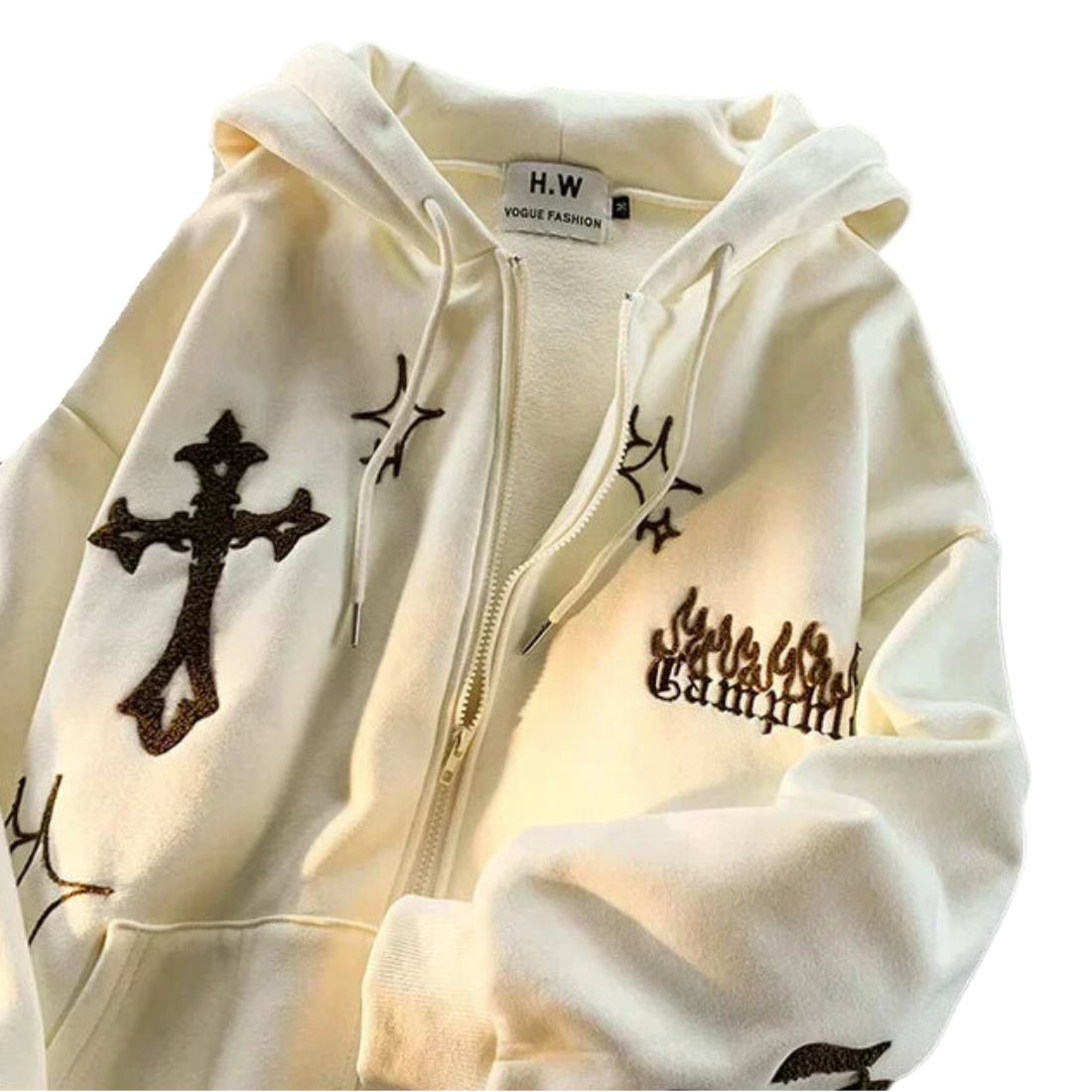 Gothic Crossed Hoodie