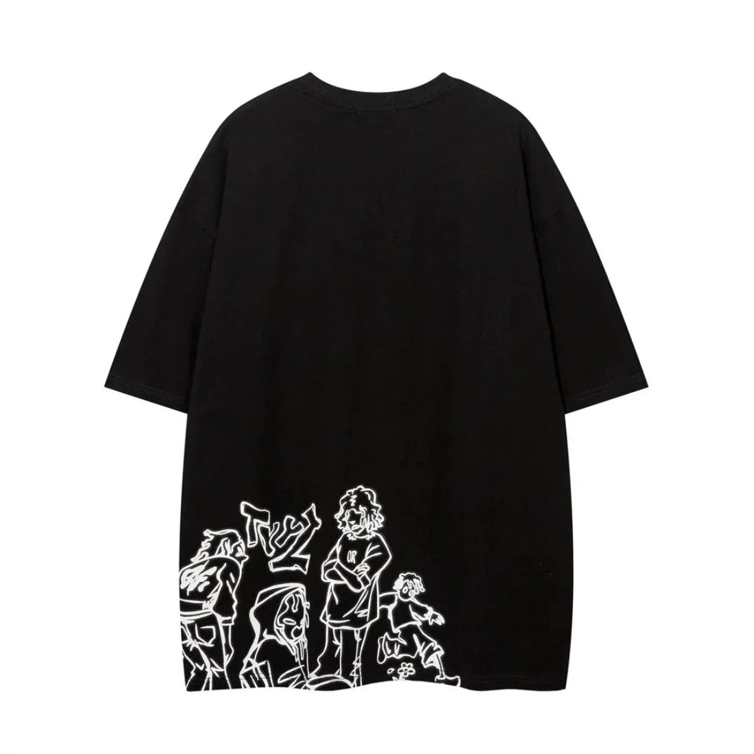 Y2K Anime Cartoon Tshirt